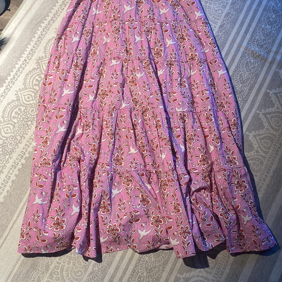 RHODE Julia Dress in Pink Eden - Picture 6 of 14